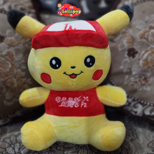 Pikachu Character Doll with hat