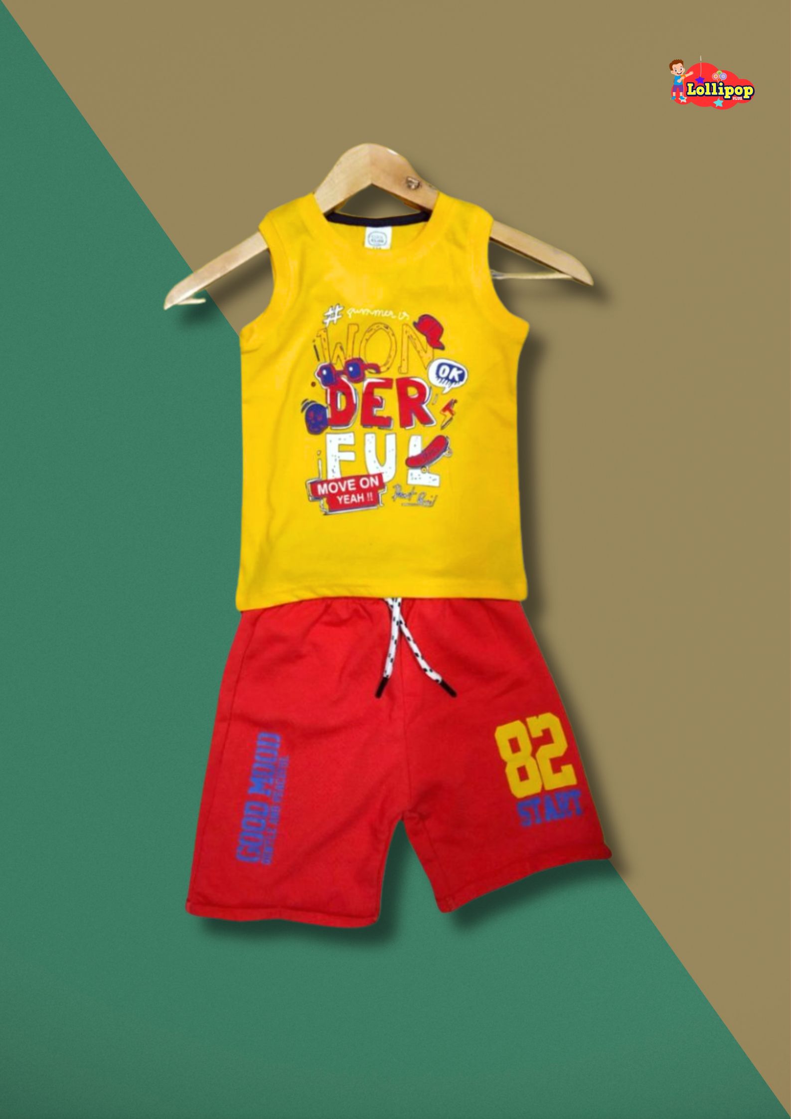 kids megi t-shirt set